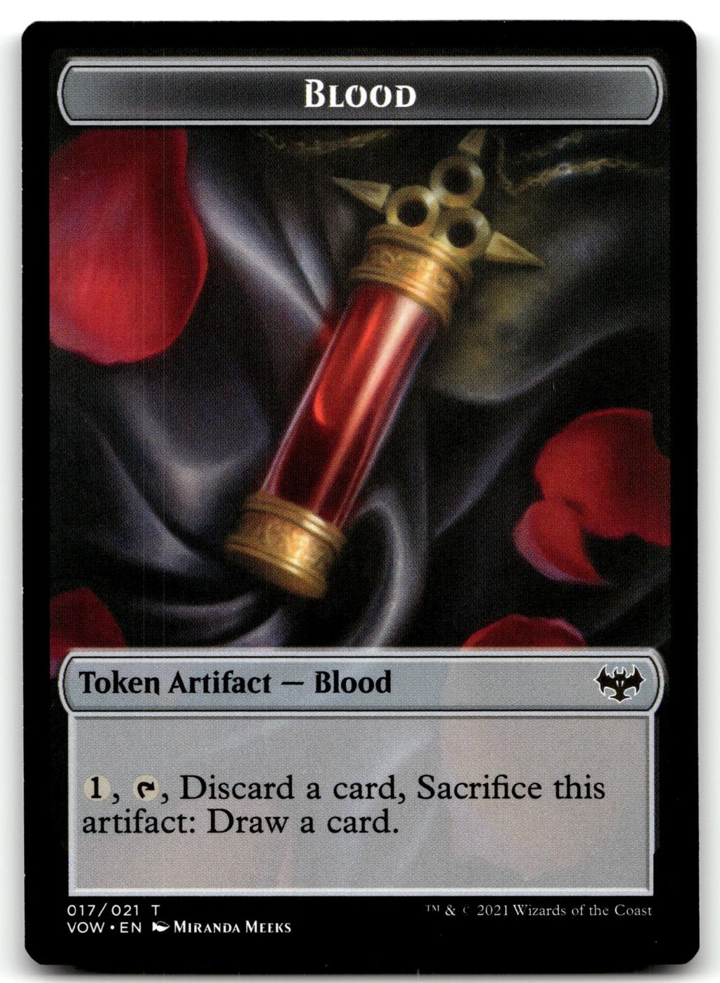 Vampire Token 16 Token Innistrad: Crimson Vow Magic: The Gathering Near Mint