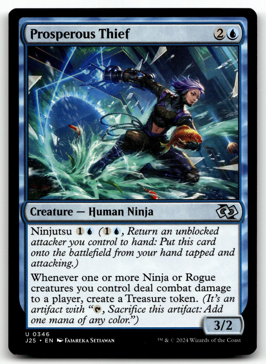 Prosperous Thief 346 Uncommon Foundations Jumpstart Magic: The Gathering NM
