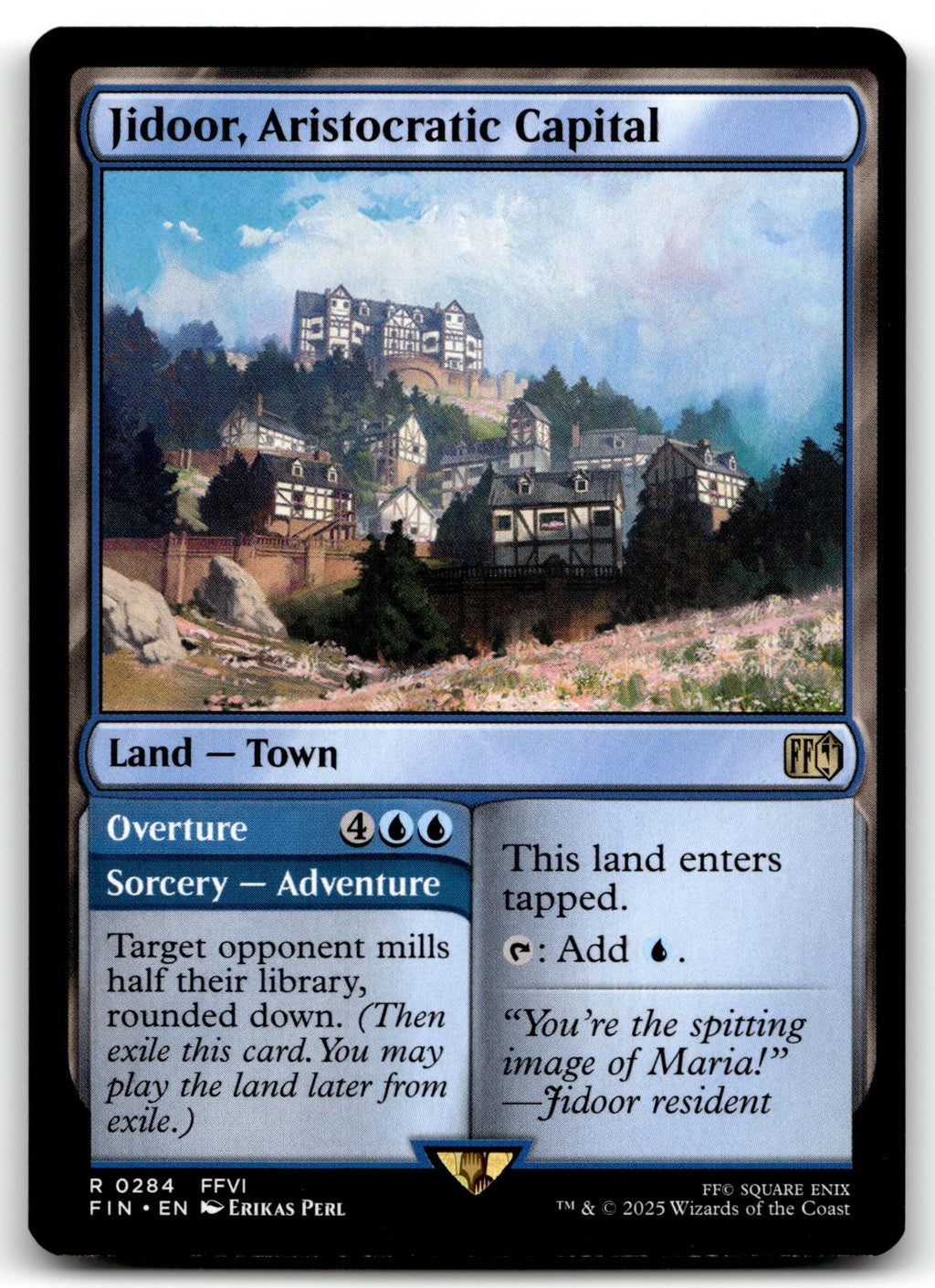Jidoor, Aristocratic Capital 284 Rare FINAL FANTASY Magic: The Gathering NM
