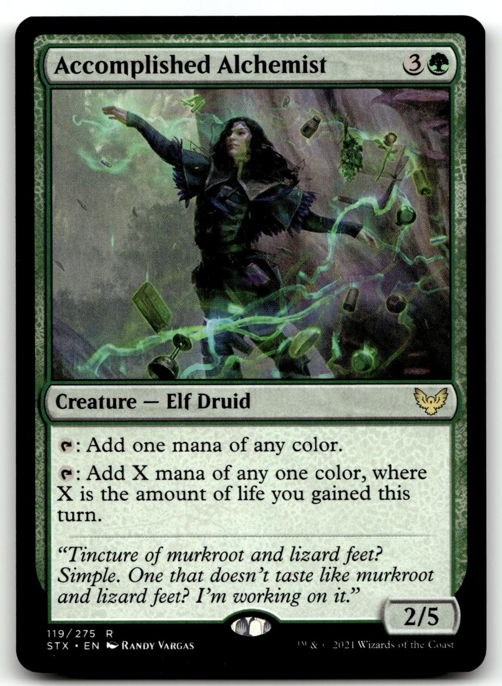 Accomplished Alchemist 119 Strixhaven: School of Mages Magic: The Gathering NM
