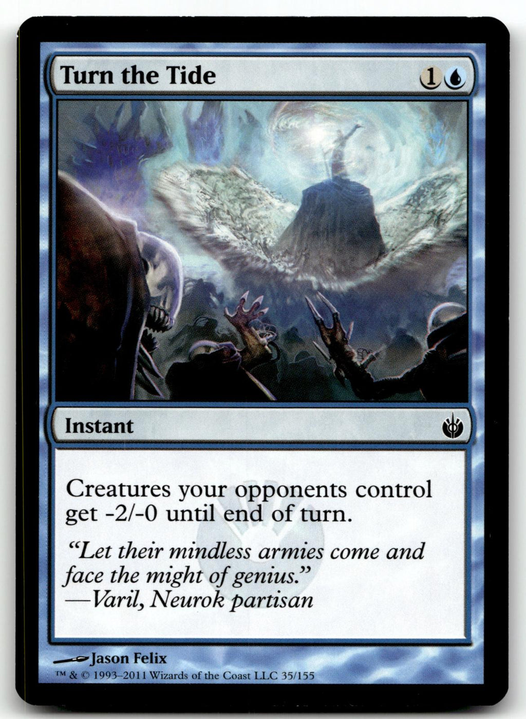 Turn the Tide 35 Common Mirrodin Besieged Magic: The Gathering Near Mint