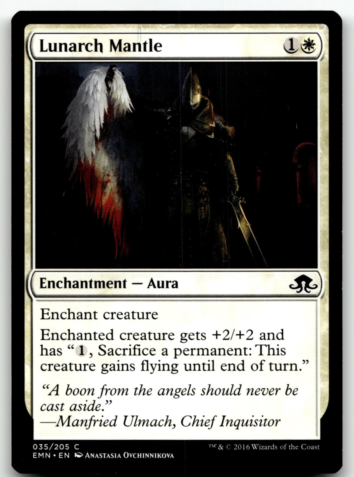 Lunarch Mantle 35 Common Eldritch Moon Magic: The Gathering Near Mint