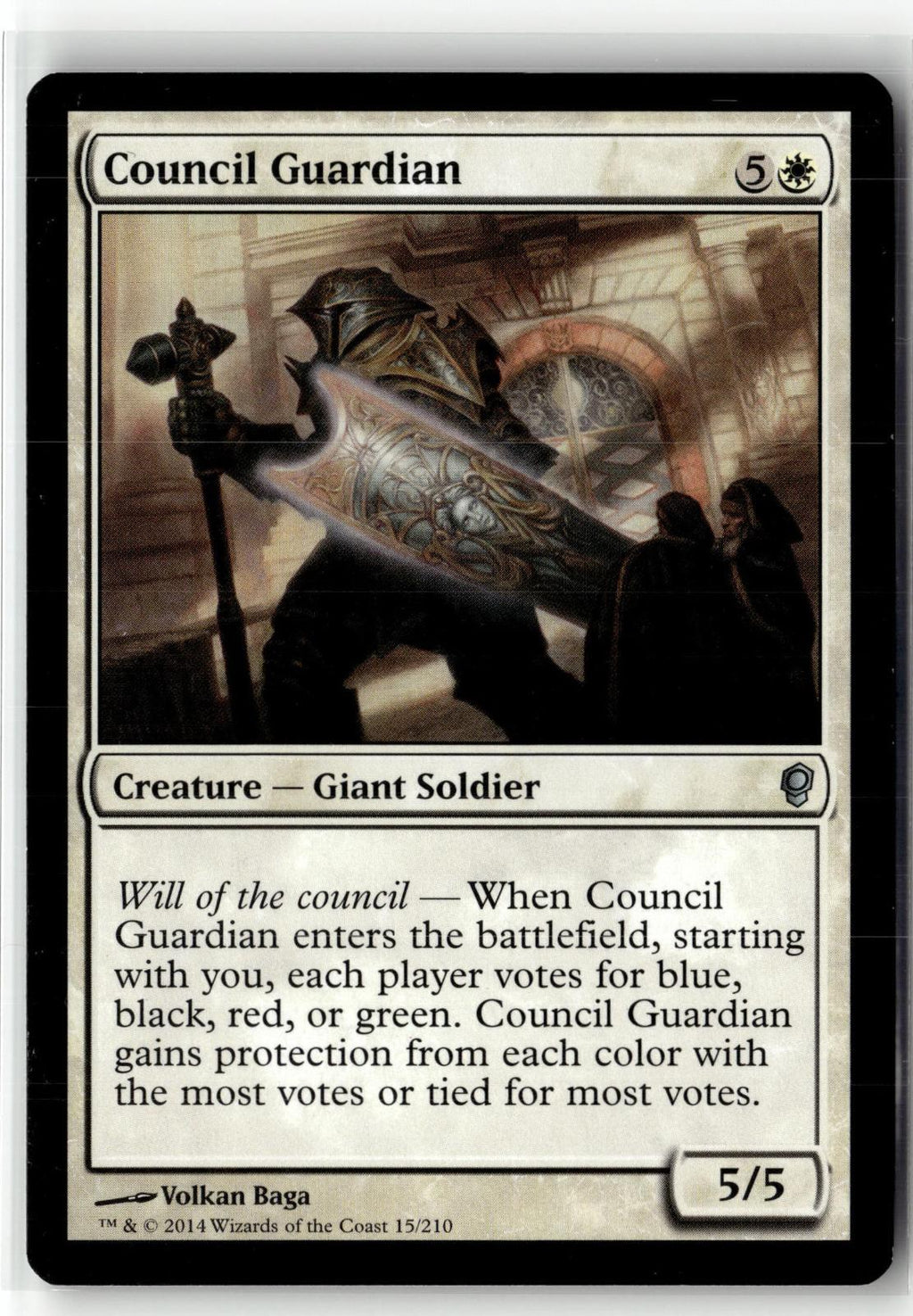 Council Guardian 15 Uncommon Conspiracy Magic: The Gathering Near Mint