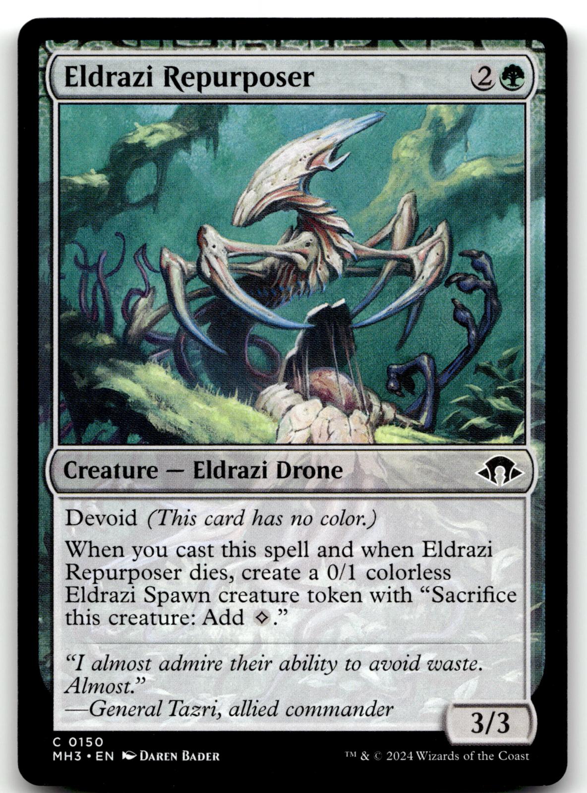 Eldrazi Repurposer 150 Common Modern Horizons 3 Magic: The Gathering Near Mint