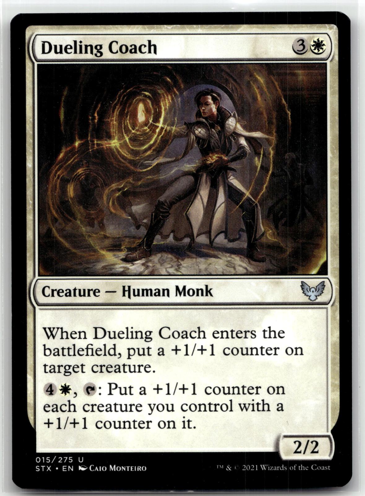 Dueling Coach 15 Uncommon Strixhaven: School of Mages Magic: The Gathering NM