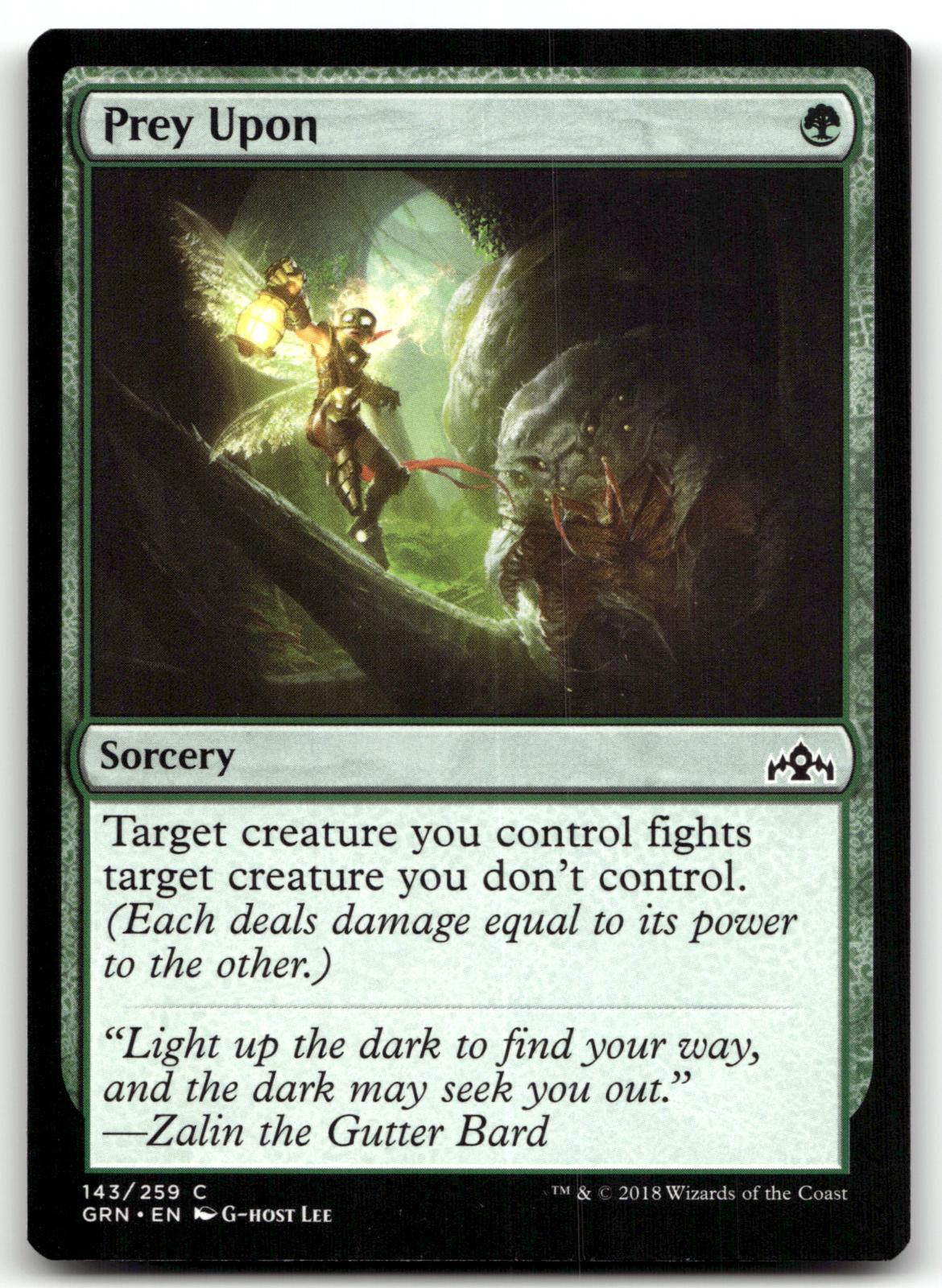 Prey Upon 143 Common Guilds of Ravnica Magic: The Gathering Near Mint