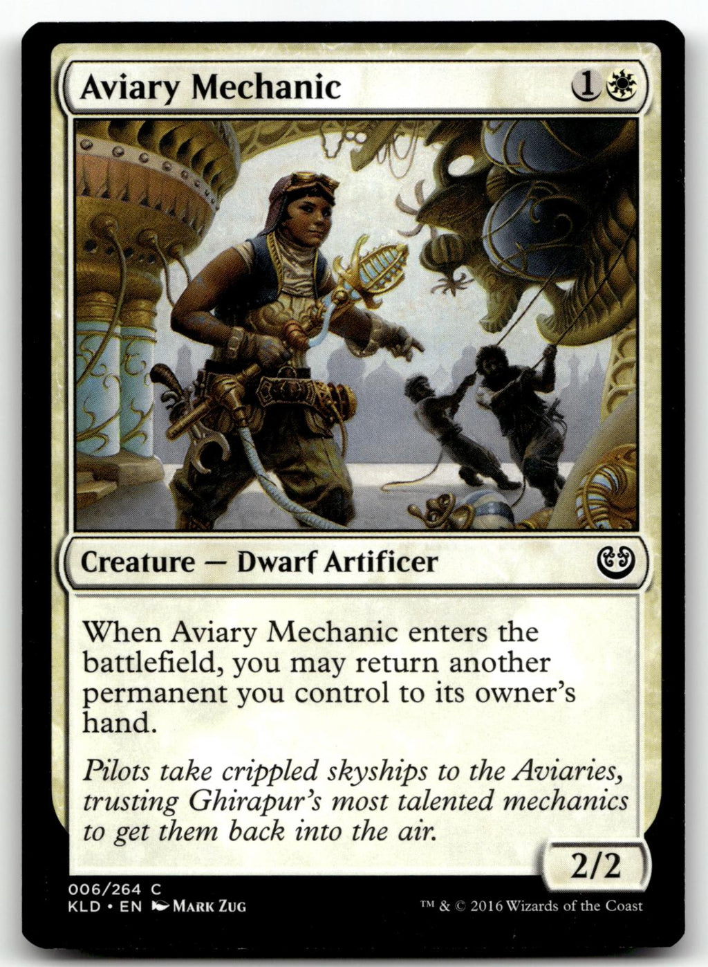 Aviary Mechanic 6 Common Kaladesh Magic: The Gathering Near Mint