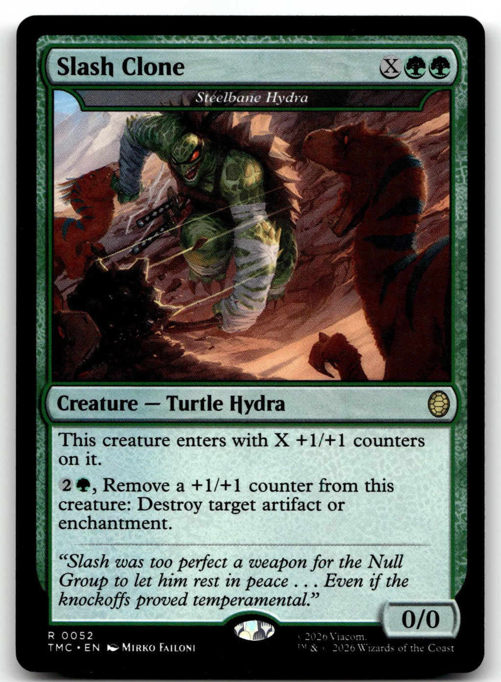 Slash Clone - Steelbane Hydra (Surge Foil) 52 Holo Commander: 