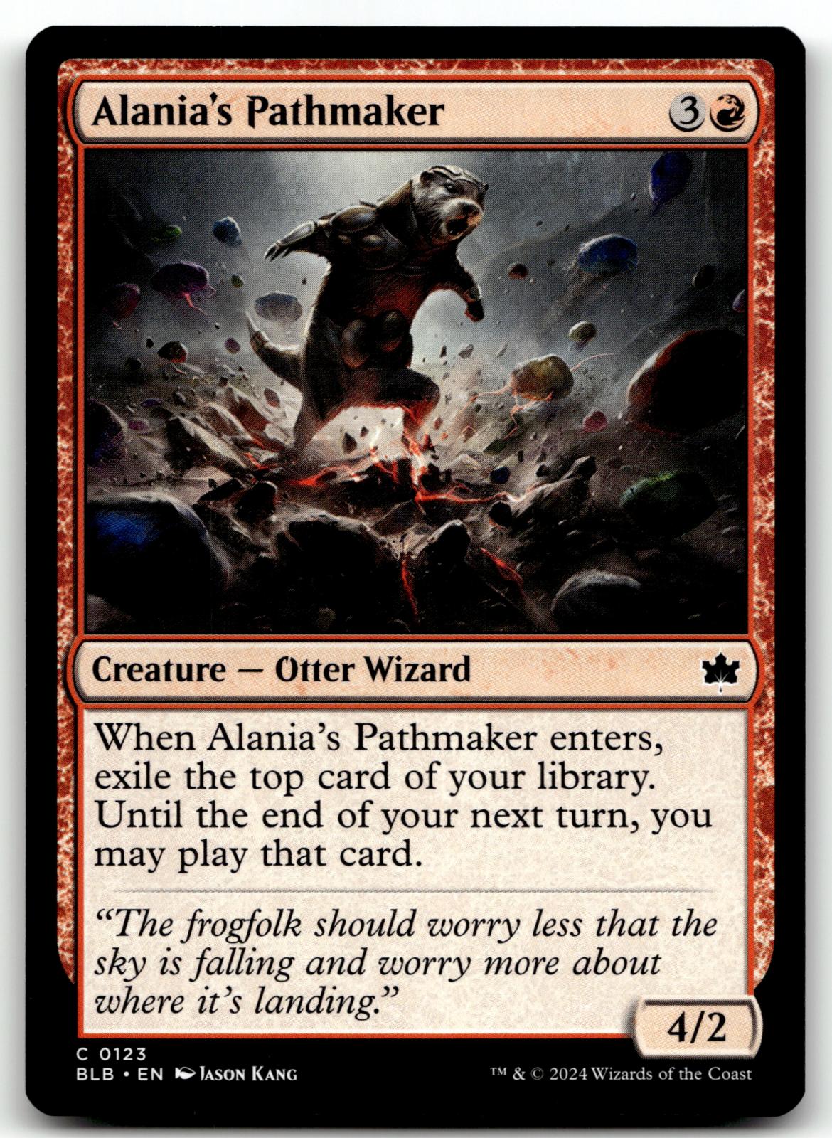 Alania's Pathmaker 123 Common Bloomburrow Magic: The Gathering Near Mint