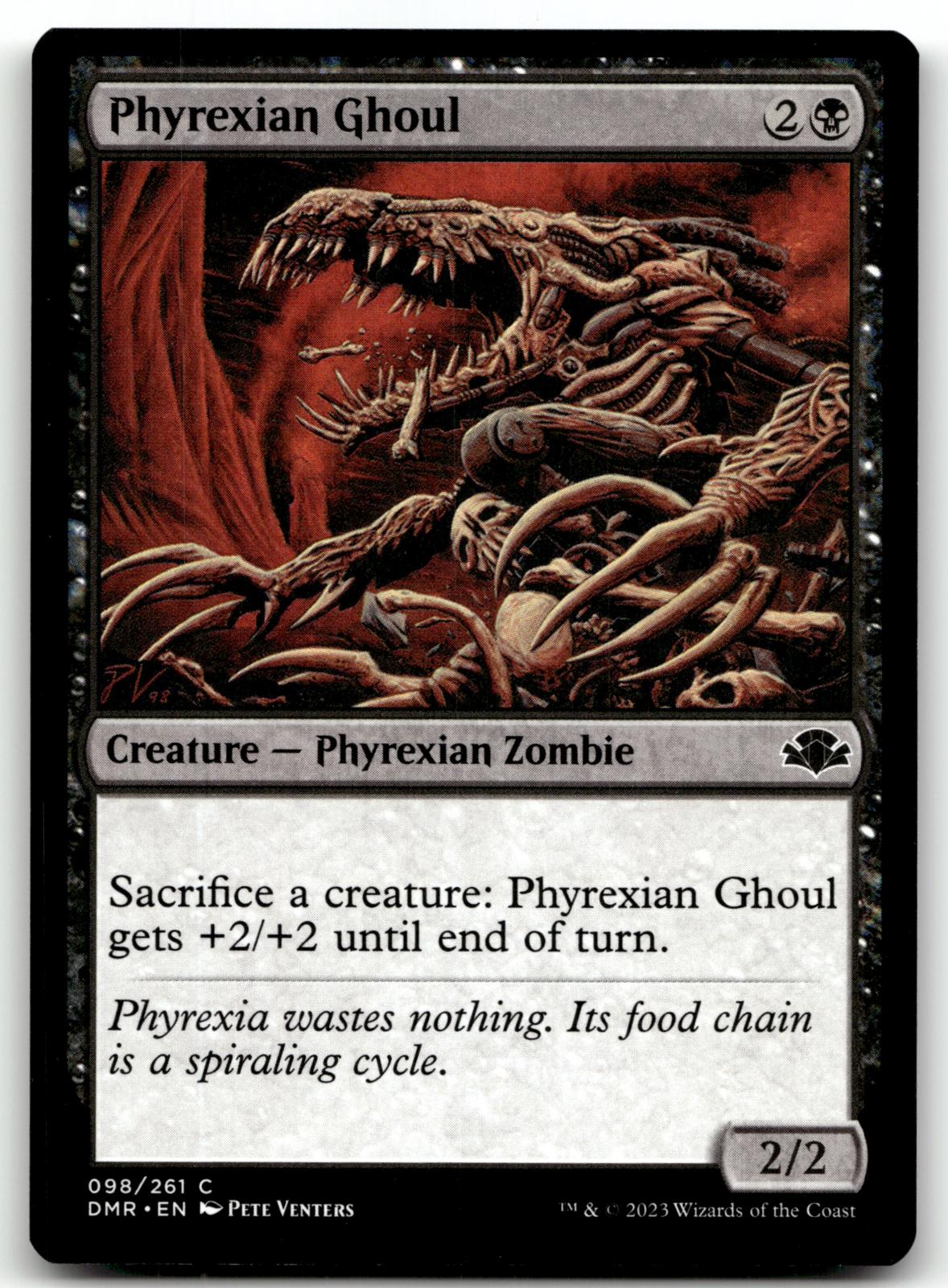 Phyrexian Ghoul 98 Common Dominaria Remastered Magic: The Gathering Near Mint