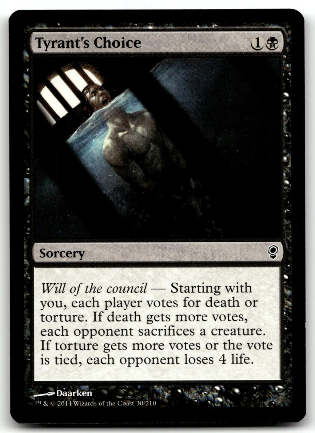 Tyrant's Choice 30 Common Conspiracy Magic: The Gathering Near Mint