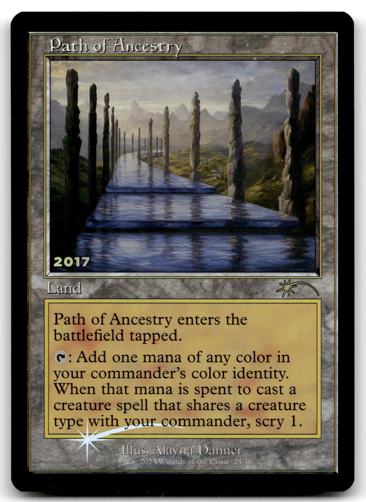 Path of Ancestry 25 Promo 30th Anniversary Promos Magic: The Gathering Foil NM