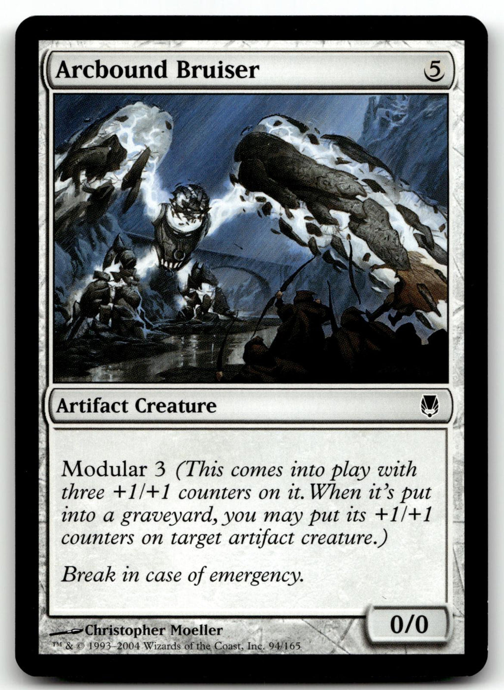 Arcbound Bruiser 94 Common Darksteel Magic: The Gathering Near Mint