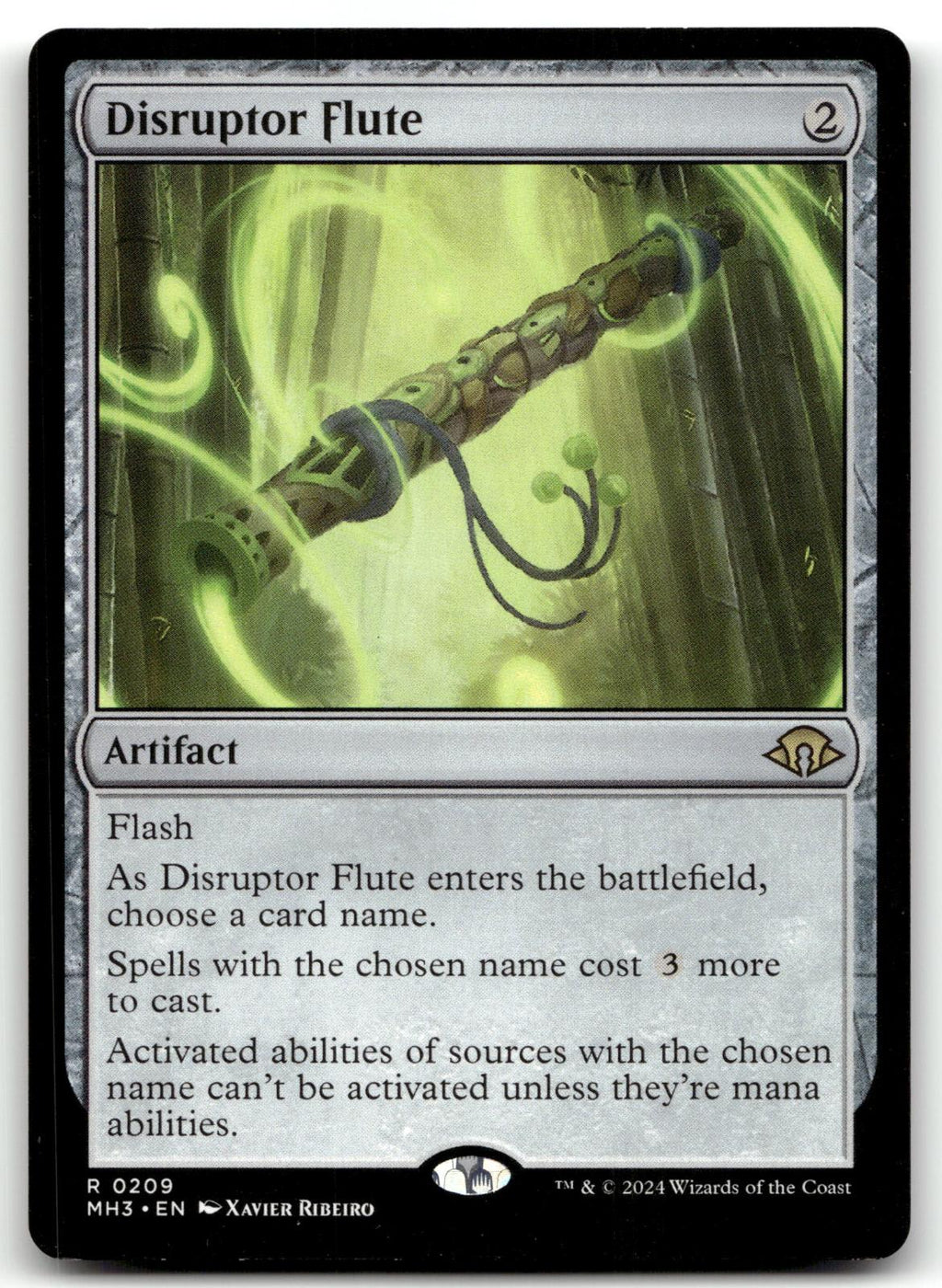 Disruptor Flute 209 Rare Modern Horizons 3 Magic: The Gathering Near Mint