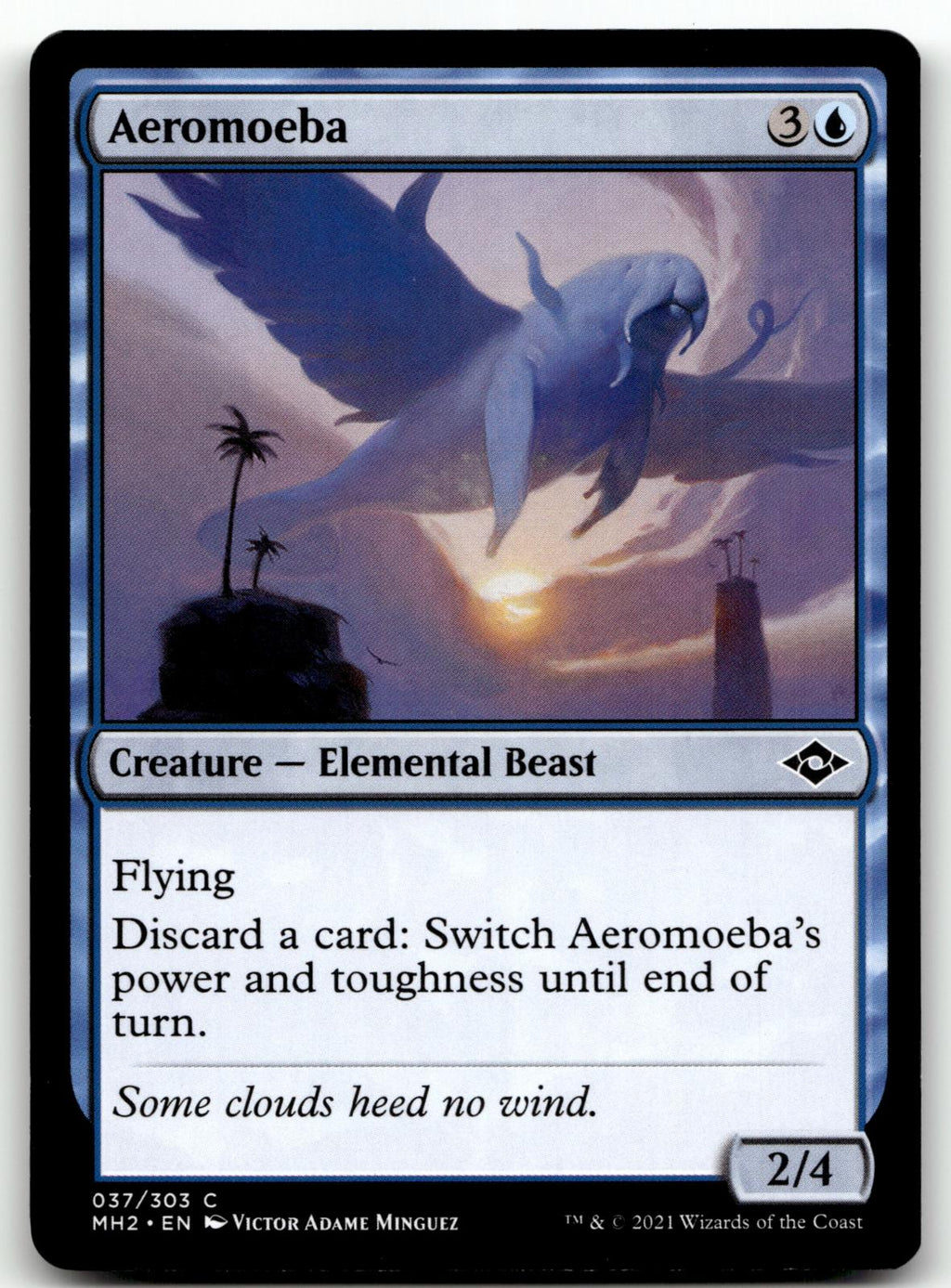 Aeromoeba 37 Common Modern Horizons 2 Magic: The Gathering Near Mint
