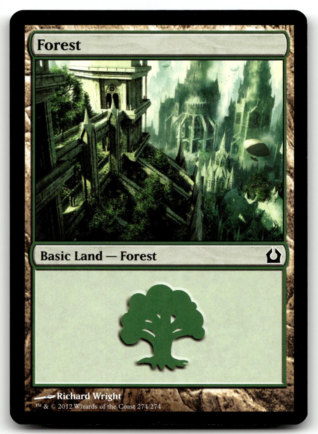 Forest (274) 274 Land Return to Ravnica Magic: The Gathering Near Mint