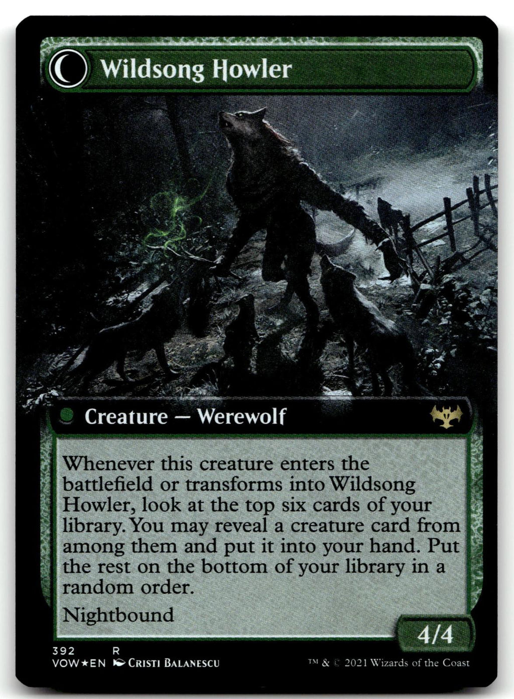 Howlpack Piper (Extended Art) 392 Innistrad: Crimson Vow
