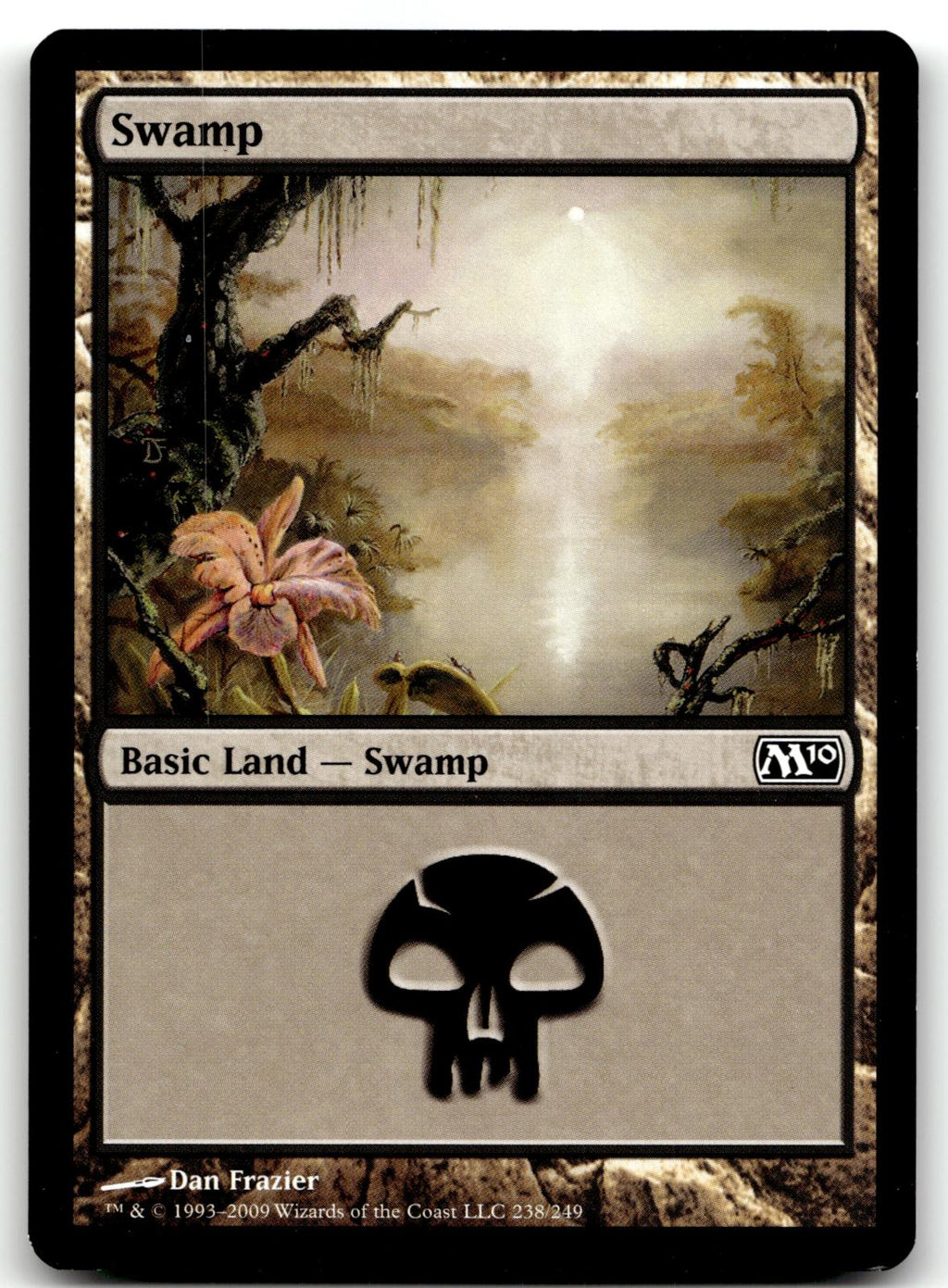 Swamp (238) 238 Land Magic 2010 (M10) Magic: The Gathering Near Mint