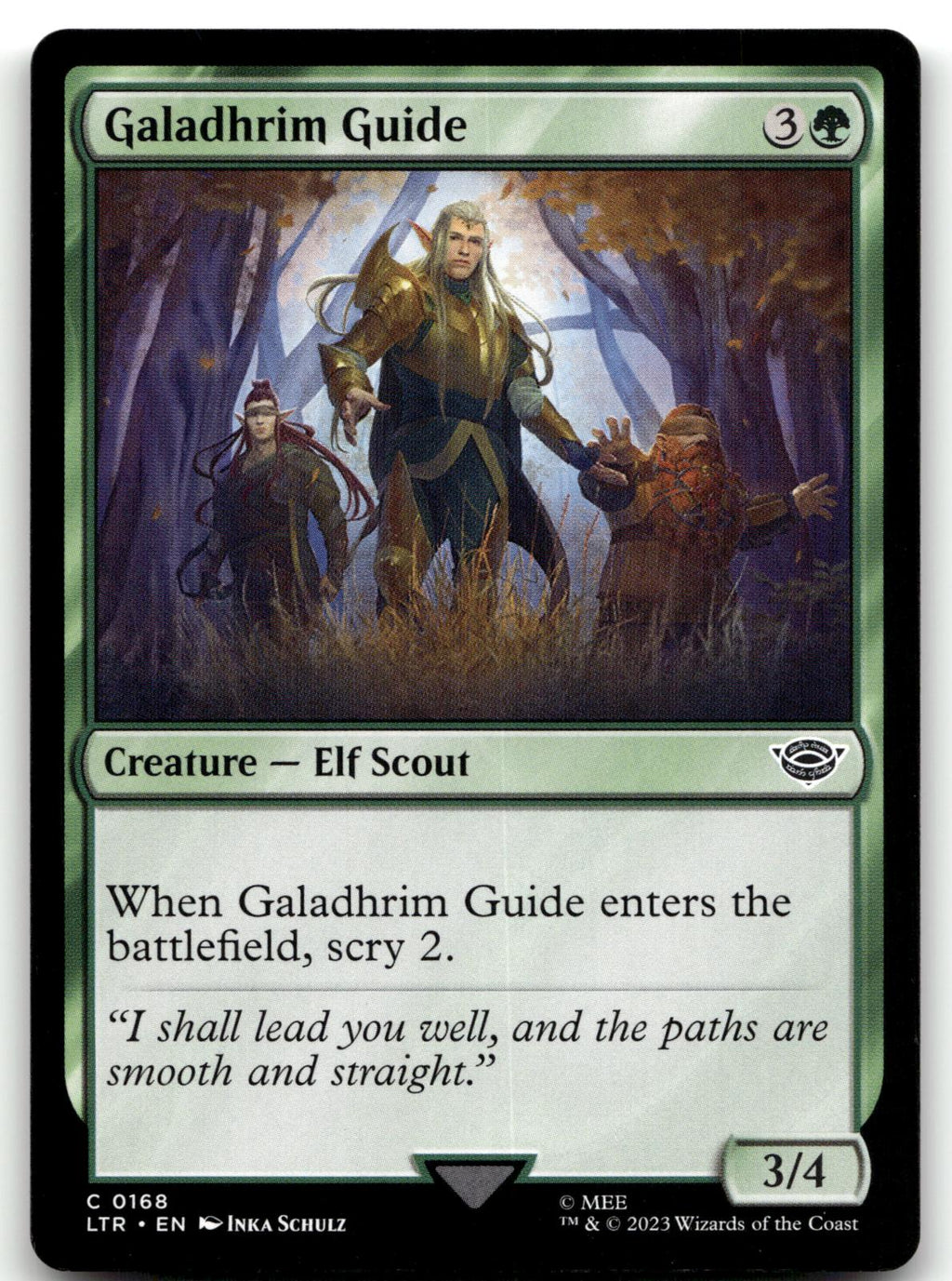 Galadhrim Guide 168 Universes Beyond: The Lord of the Rings