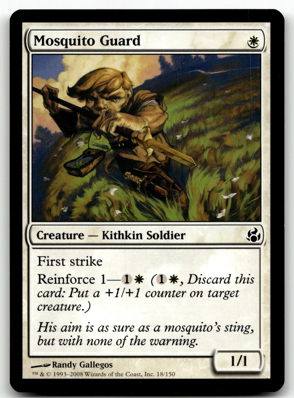 Mosquito Guard 18 Common Morningtide Magic: The Gathering Near Mint