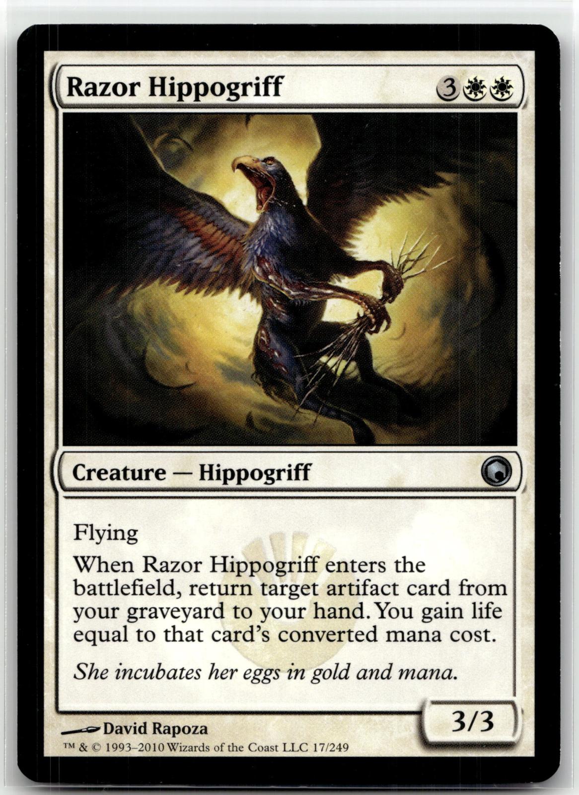 Razor Hippogriff 17 Uncommon Scars of Mirrodin Magic: The Gathering Near Mint