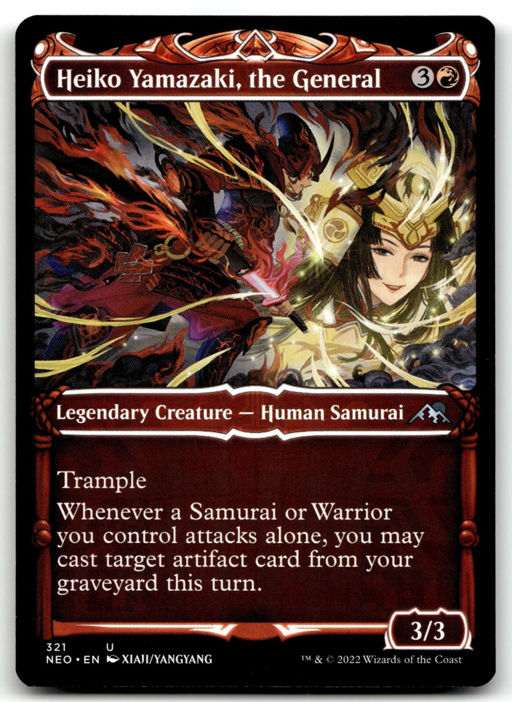 Heiko Yamazaki, the General (Showcase) 321 Kamigawa: Neon Dynasty