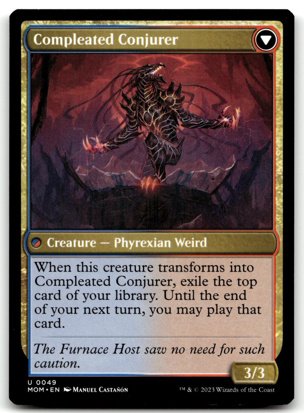 Captive Weird 49 Uncommon March of the Machine Magic: The Gathering Near Mint