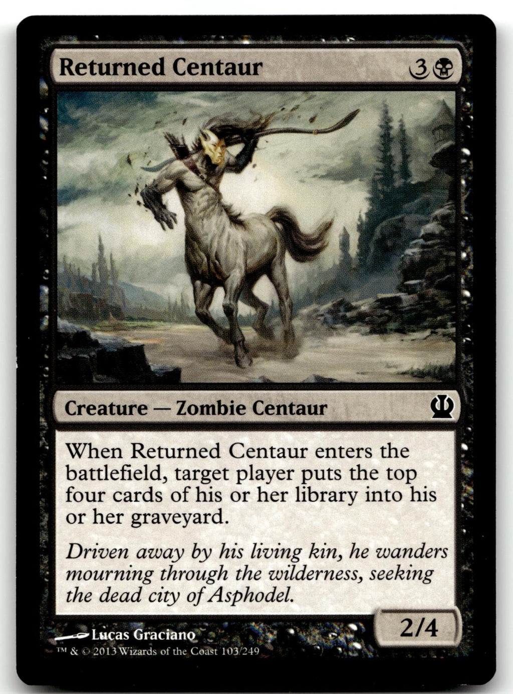 Returned Centaur 103 Common Theros Magic: The Gathering Near Mint