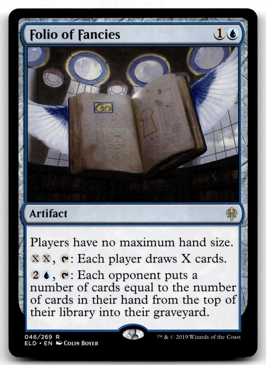 Folio of Fancies 46 Rare Throne of Eldraine Magic: The Gathering Near Mint