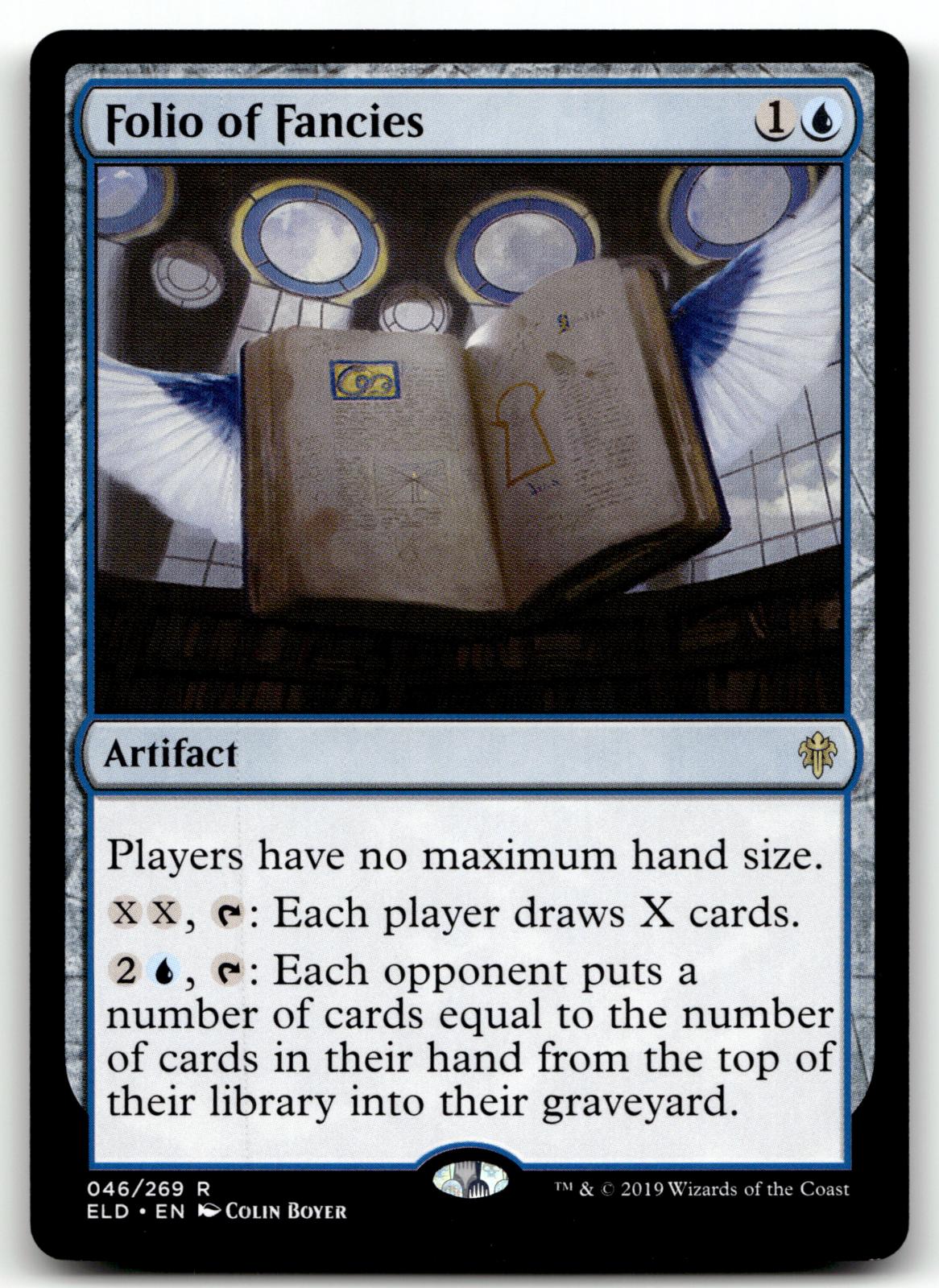 Folio of Fancies 46 Rare Throne of Eldraine Magic: The Gathering Near Mint