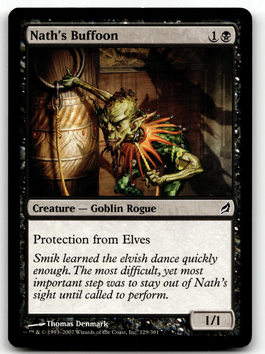 Nath's Buffoon 129 Common Lorwyn Magic: The Gathering Near Mint