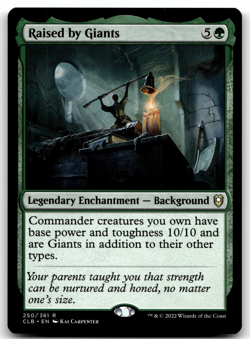 Raised by Giants 250 Commander Legends: Battle for Baldur's Gate Magic: 
