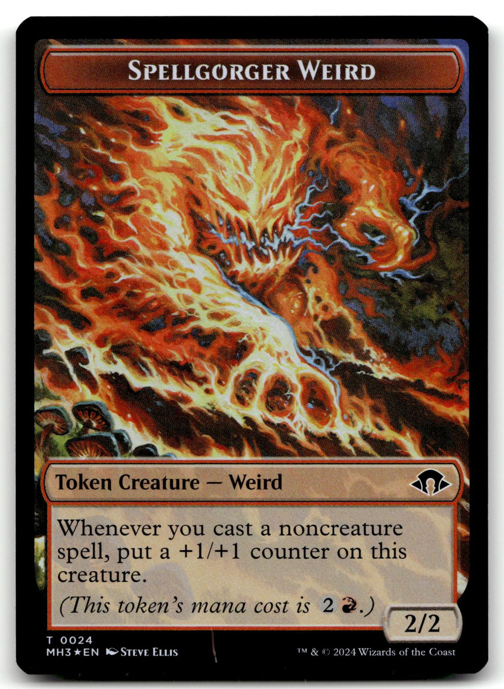 Spellgorger Weird Token 24 Token Modern Horizons 3 Magic: The Gathering NM