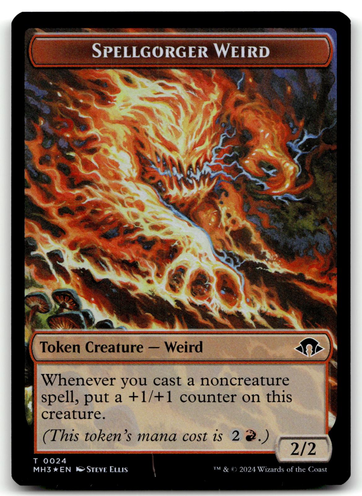 Spellgorger Weird Token 24 Token Modern Horizons 3 Magic: The Gathering NM