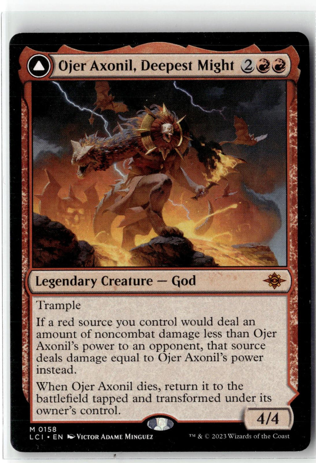 Ojer Axonil, Deepest Might 158 The Lost Caverns of Ixalan Magic: 