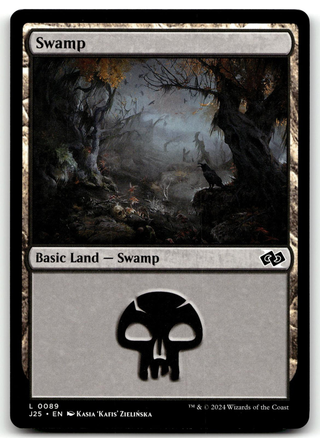 Swamp (0089) 89 Land Foundations Jumpstart Magic: The Gathering Near Mint