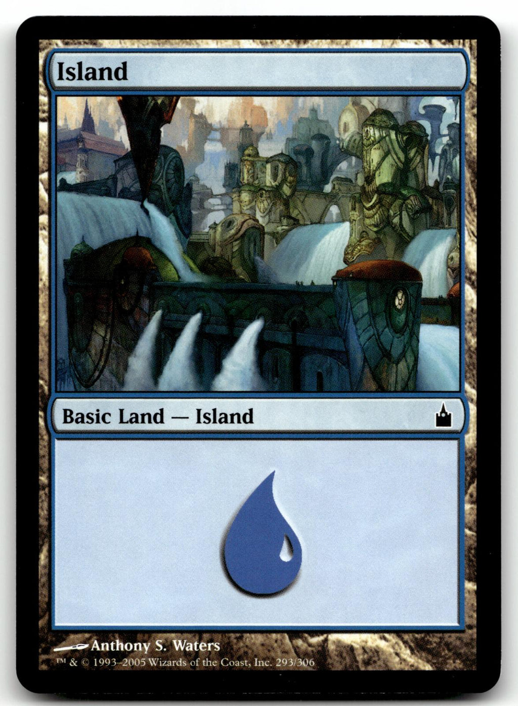Island (293) 293 Land Ravnica: City of Guilds Magic: The Gathering Near Mint