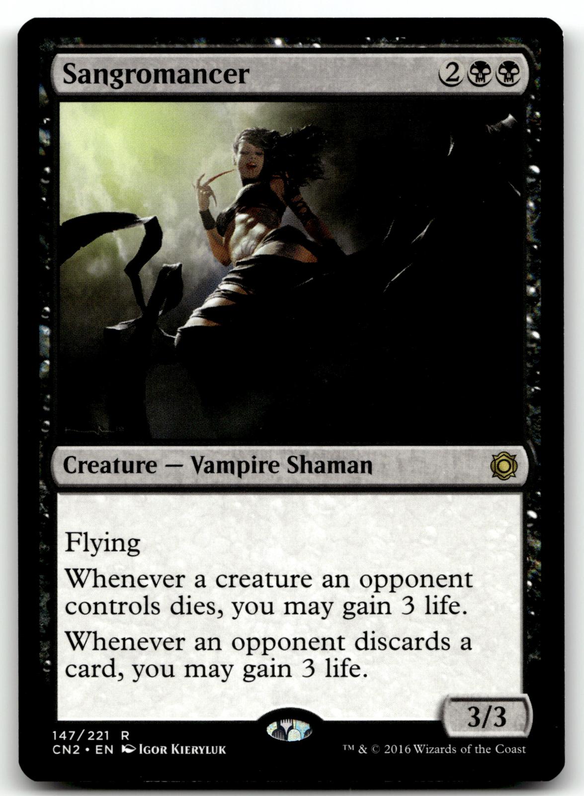 Sangromancer 147 Rare Conspiracy: Take the Crown Magic: The Gathering Near Mint