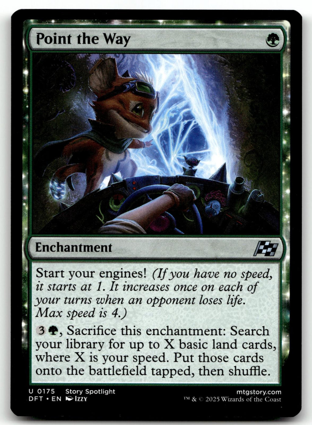 Point the Way 175 Uncommon Aetherdrift Magic: The Gathering Near Mint