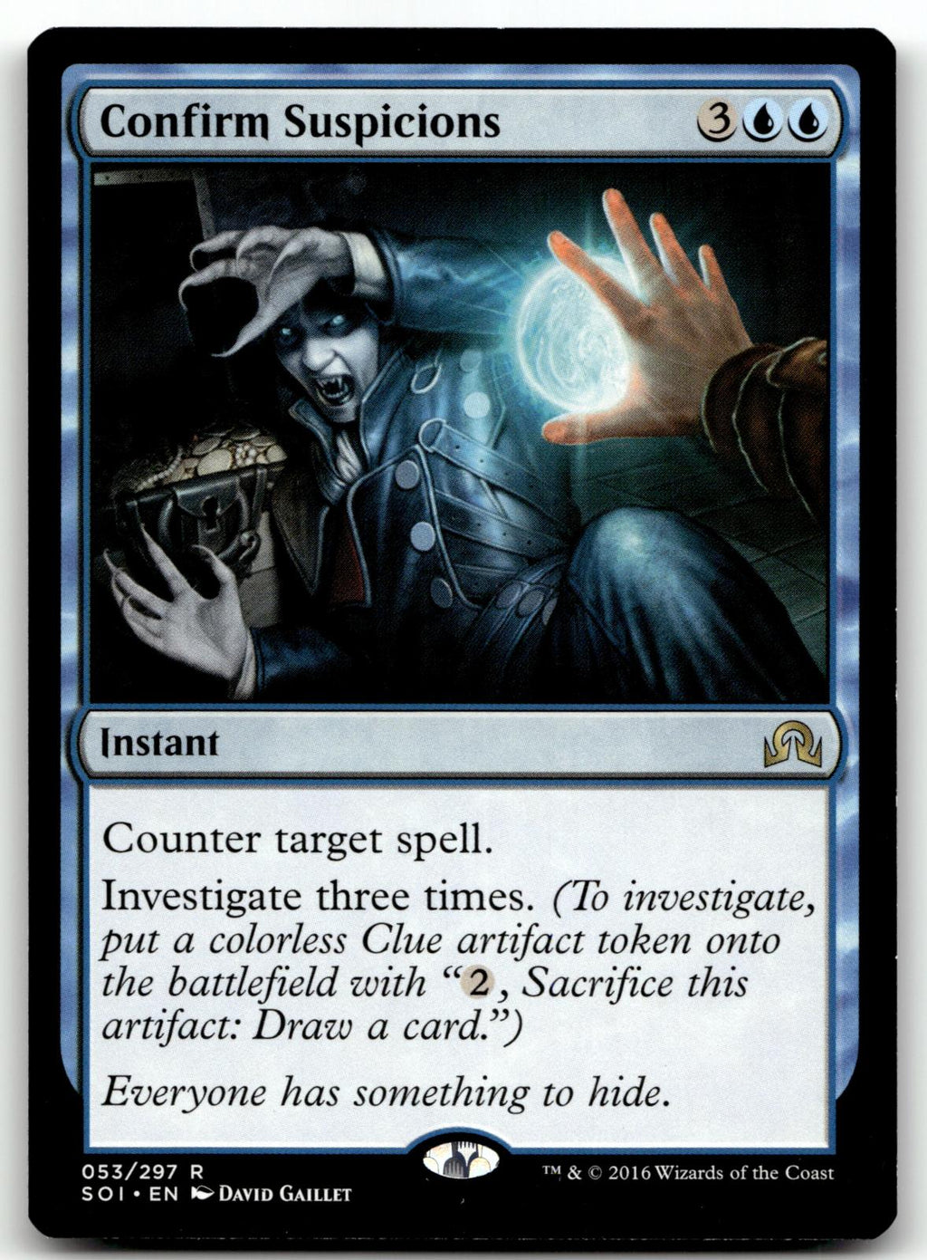 Confirm Suspicions 53 Rare Shadows over Innistrad Magic: The Gathering Near Mint