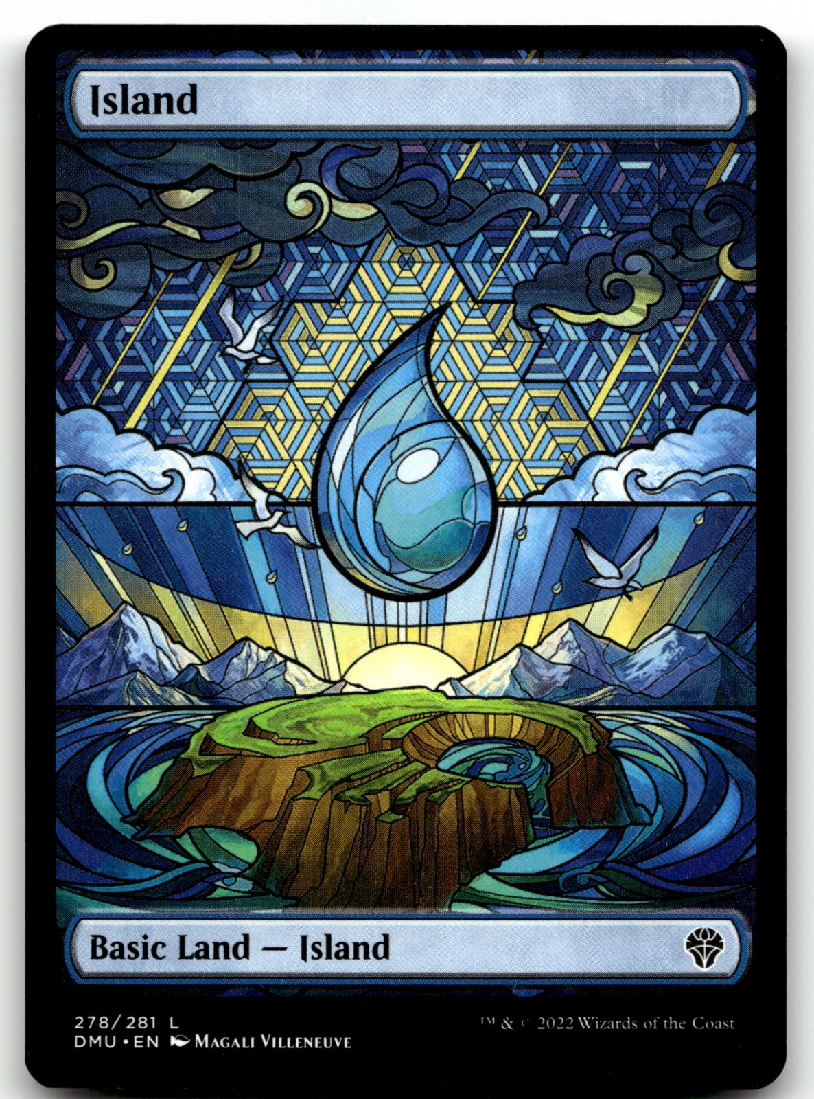 Island (Showcase) 278 Land Dominaria United Magic: The Gathering Near Mint