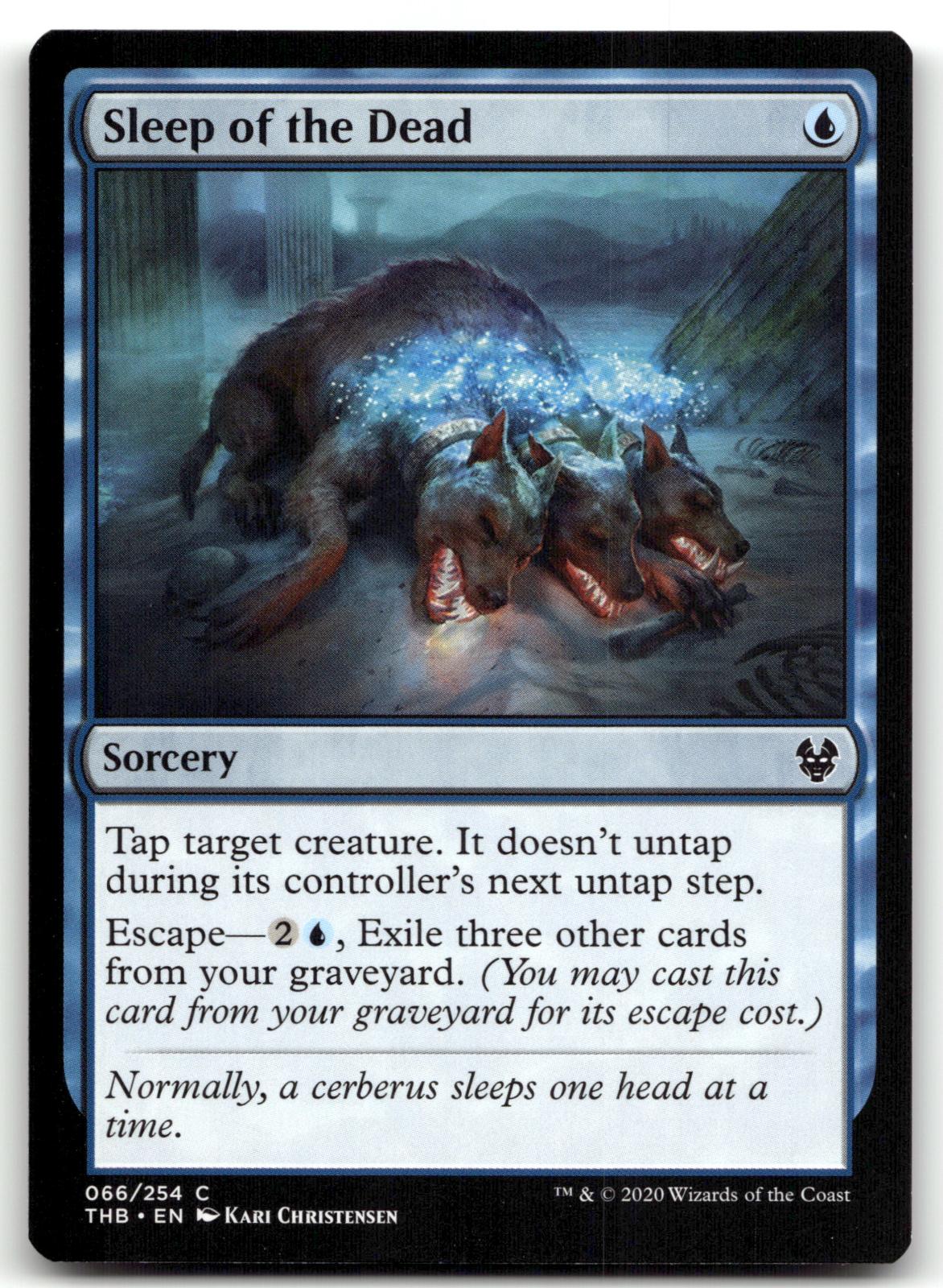 Sleep of the Dead 66 Common Theros Beyond Death Magic: The Gathering Near Mint
