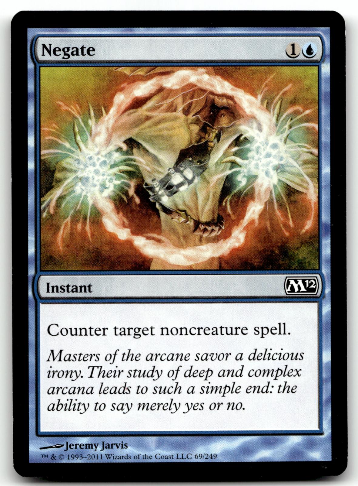 Negate 69 Common Magic 2012 (M12) Magic: The Gathering Near Mint