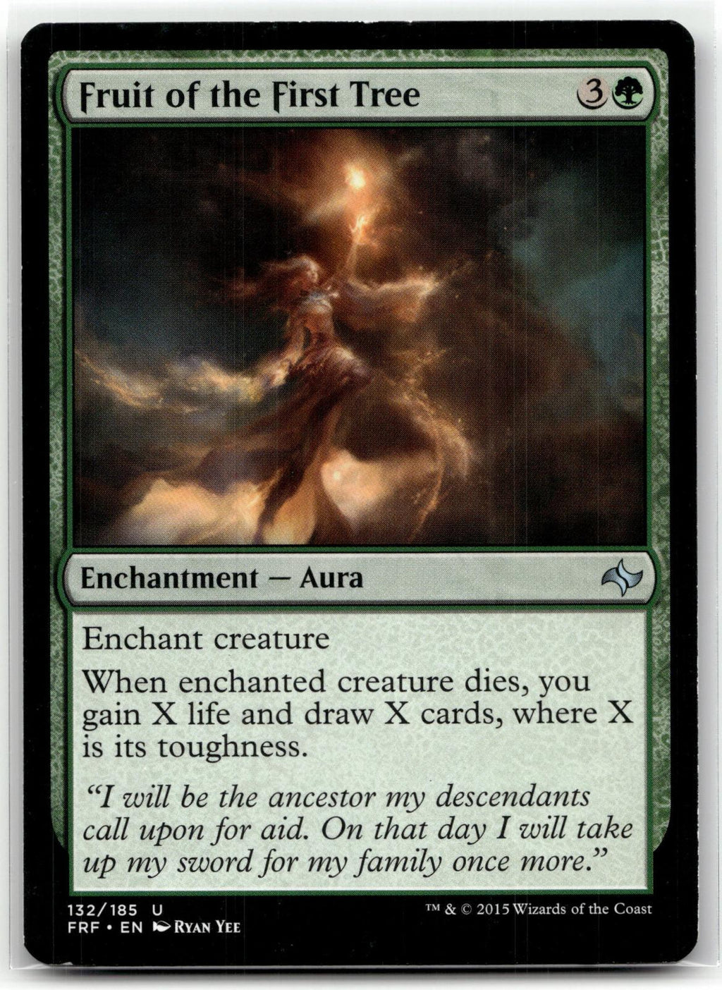Fruit of the First Tree 132 Uncommon Fate Reforged Magic: The Gathering NM