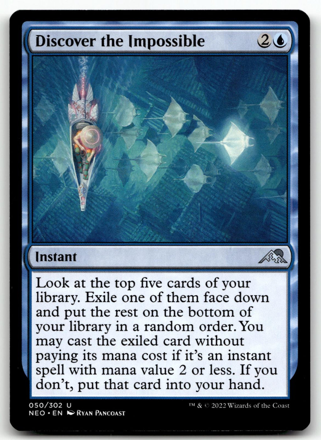 Discover the Impossible 50 Kamigawa: Neon Dynasty Magic: The Gathering NM