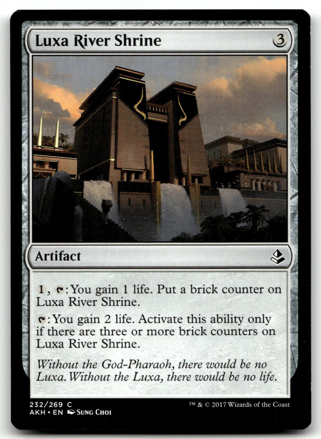 Luxa River Shrine 232 Common Amonkhet Magic: The Gathering Near Mint