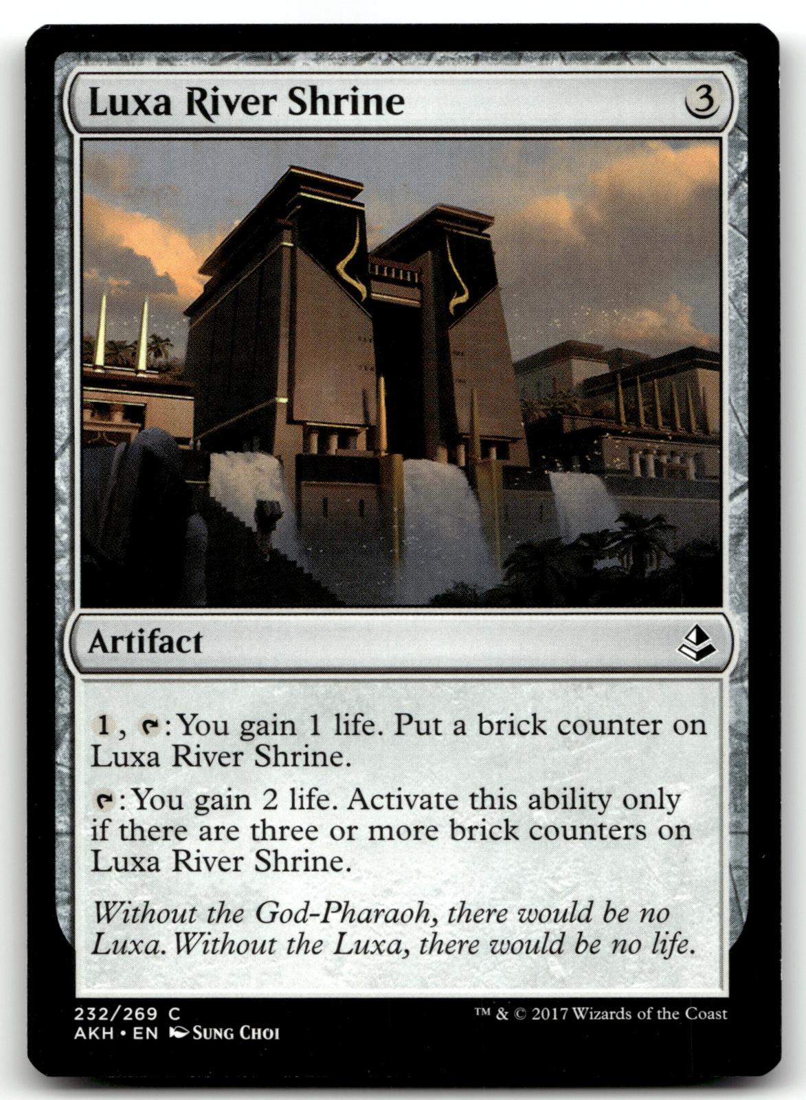 Luxa River Shrine 232 Common Amonkhet Magic: The Gathering Near Mint
