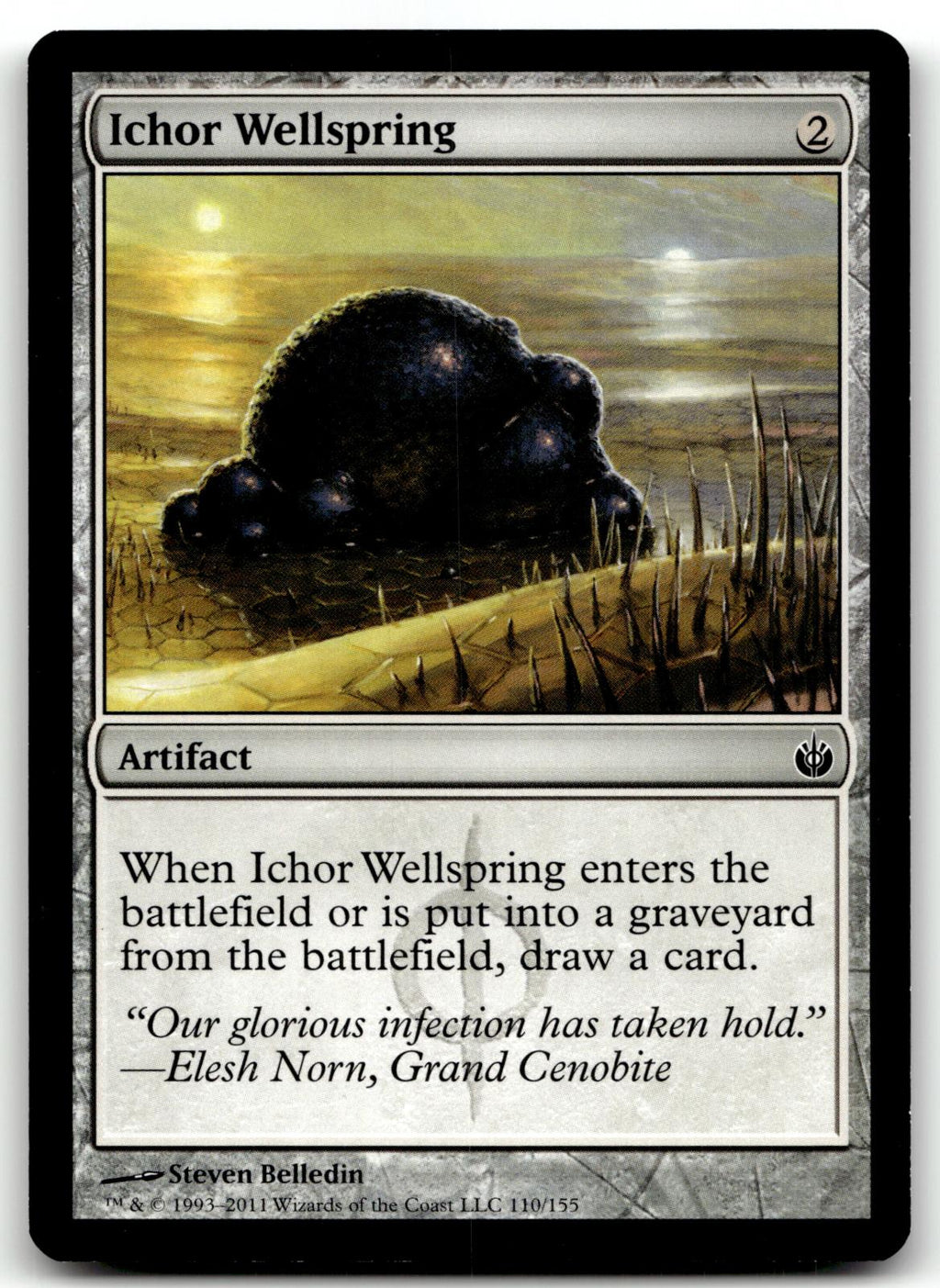 Ichor Wellspring 110 Common Mirrodin Besieged Magic: The Gathering Near Mint