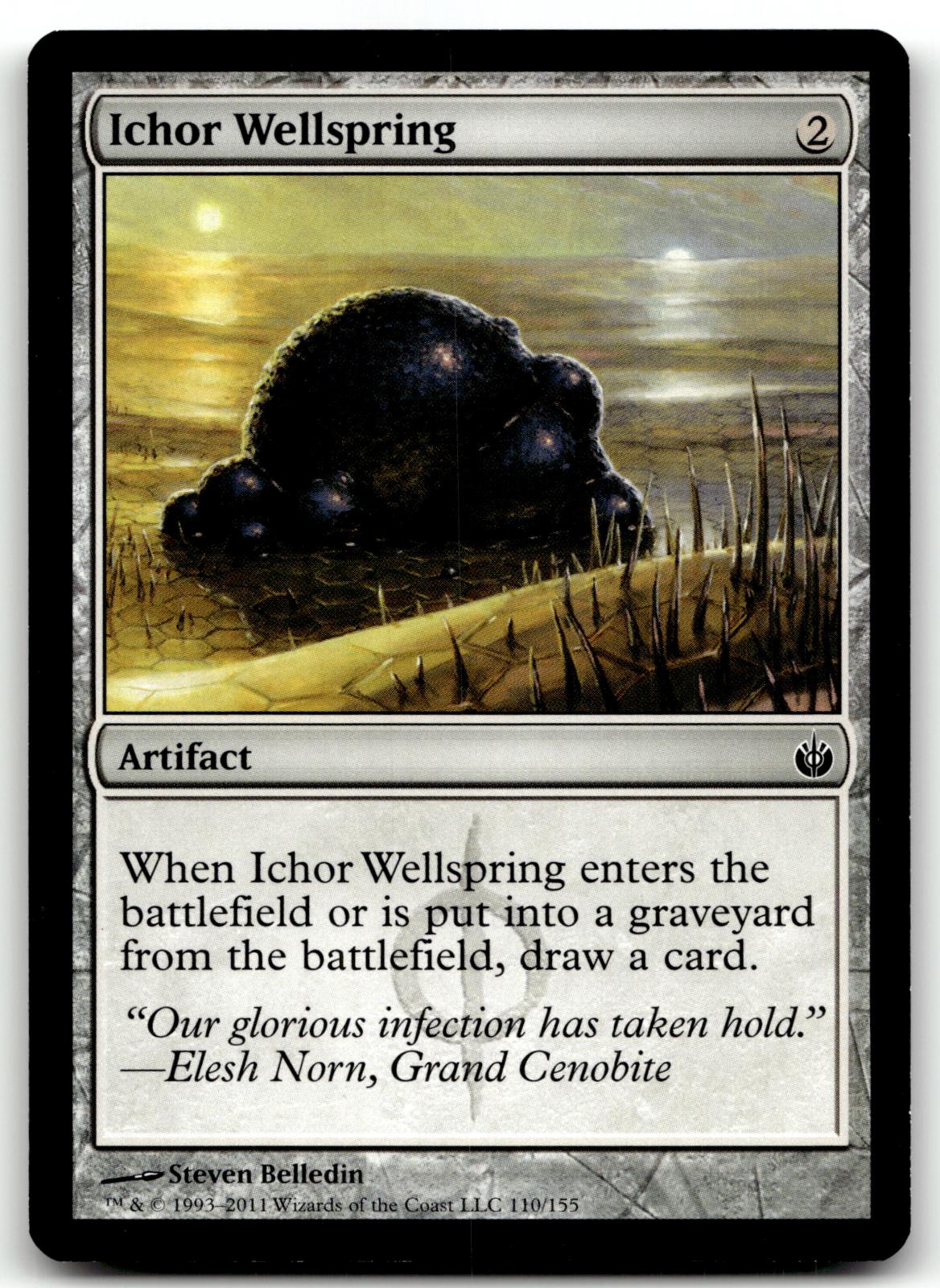Ichor Wellspring 110 Common Mirrodin Besieged Magic: The Gathering Near Mint