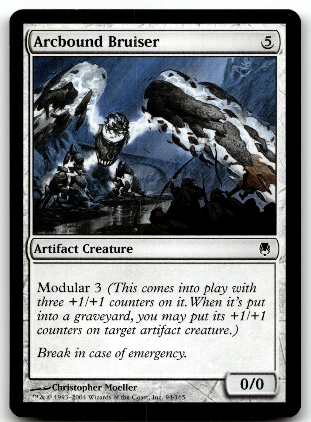 Arcbound Bruiser 94 Common Darksteel Magic: The Gathering Near Mint